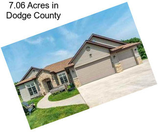 7.06 Acres in Dodge County