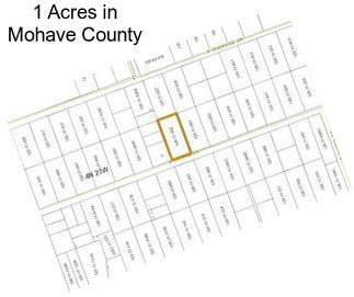 1 Acres in Mohave County