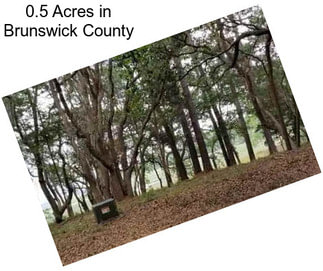 0.5 Acres in Brunswick County