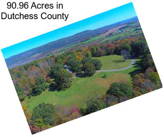 90.96 Acres in Dutchess County