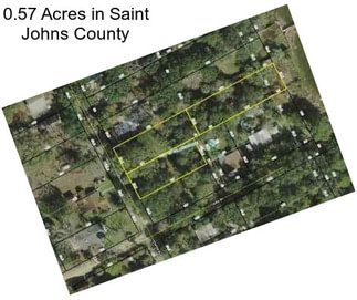 0.57 Acres in Saint Johns County