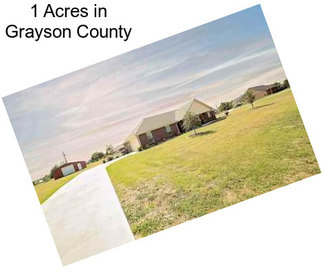 1 Acres in Grayson County