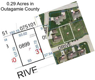 0.29 Acres in Outagamie County