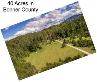 40 Acres in Bonner County