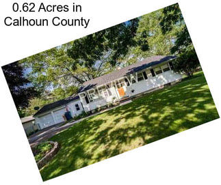 0.62 Acres in Calhoun County