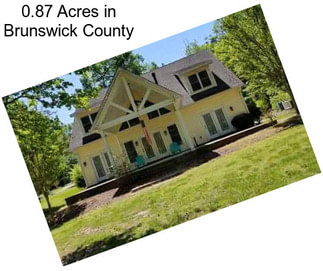 0.87 Acres in Brunswick County