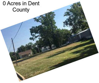 0 Acres in Dent County