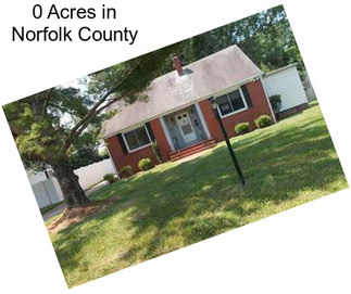 0 Acres in Norfolk County