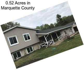 0.52 Acres in Marquette County