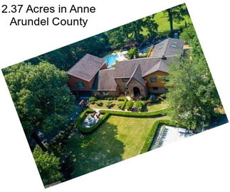 2.37 Acres in Anne Arundel County