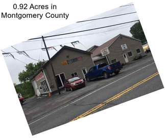 0.92 Acres in Montgomery County