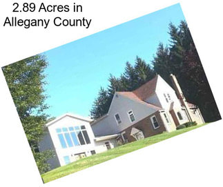 2.89 Acres in Allegany County