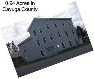 0.94 Acres in Cayuga County