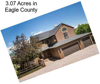 3.07 Acres in Eagle County