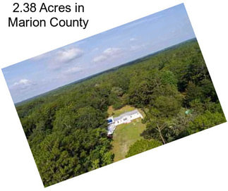 2.38 Acres in Marion County