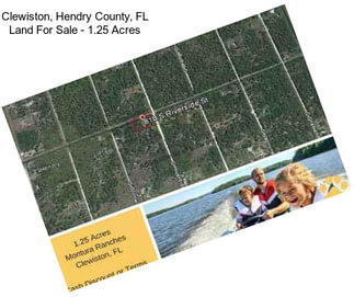 Clewiston, Hendry County, FL Land For Sale - 1.25 Acres