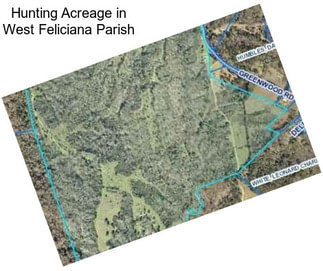 Hunting Acreage in West Feliciana Parish