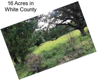 16 Acres in White County