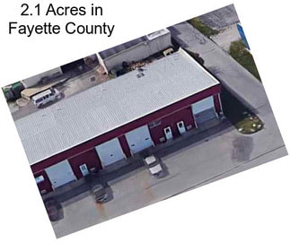 2.1 Acres in Fayette County