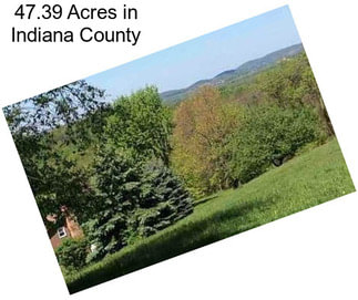 47.39 Acres in Indiana County
