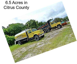 6.5 Acres in Citrus County