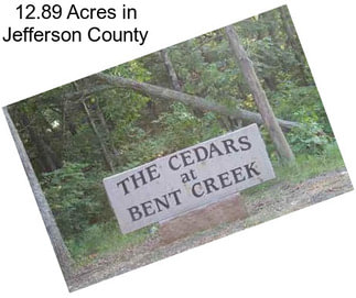 12.89 Acres in Jefferson County