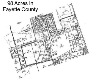 98 Acres in Fayette County