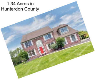 1.34 Acres in Hunterdon County