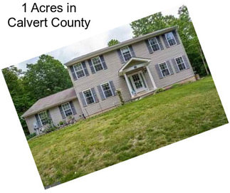 1 Acres in Calvert County