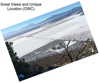 Great Views and Unique Location (OWC)