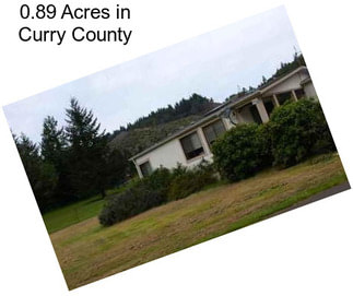 0.89 Acres in Curry County