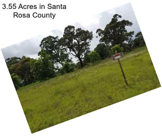 3.55 Acres in Santa Rosa County