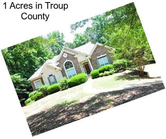 1 Acres in Troup County