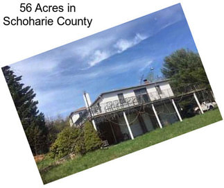 56 Acres in Schoharie County