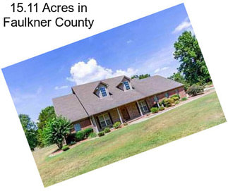15.11 Acres in Faulkner County