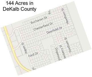 144 Acres in DeKalb County