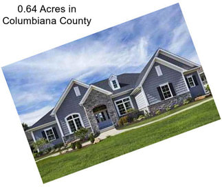 0.64 Acres in Columbiana County
