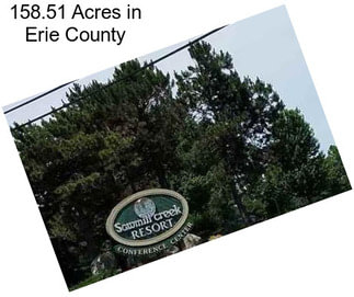 158.51 Acres in Erie County