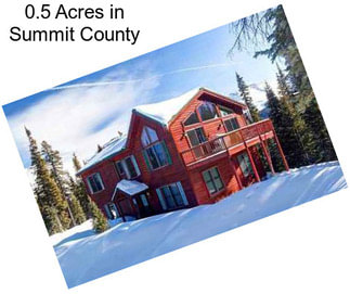 0.5 Acres in Summit County