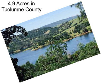 4.9 Acres in Tuolumne County