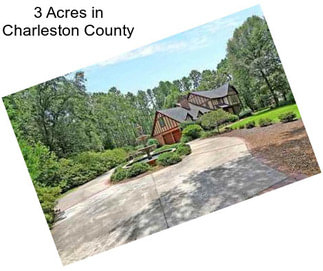 3 Acres in Charleston County