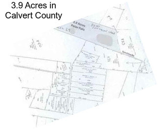 3.9 Acres in Calvert County