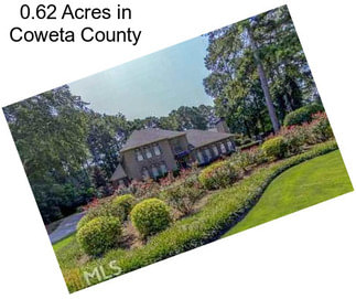 0.62 Acres in Coweta County