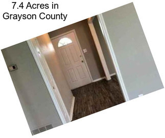 7.4 Acres in Grayson County