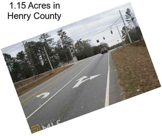 1.15 Acres in Henry County