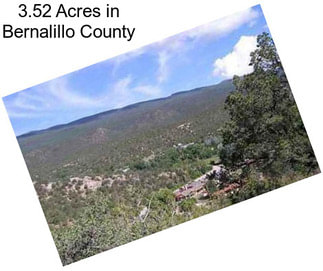 3.52 Acres in Bernalillo County