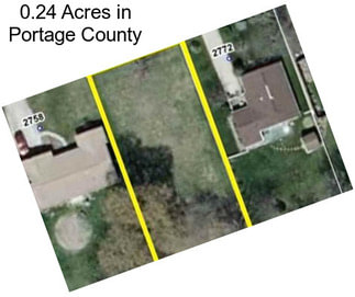 0.24 Acres in Portage County