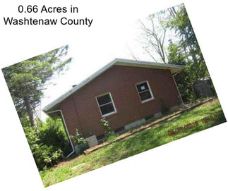 0.66 Acres in Washtenaw County