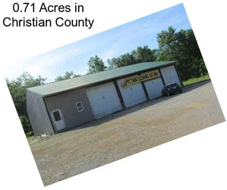 0.71 Acres in Christian County