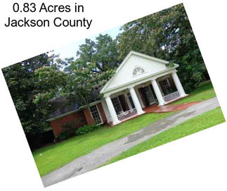 0.83 Acres in Jackson County